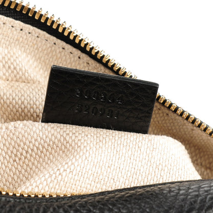 Gucci Pebbled Calfskin Small Soho Disco Bag Black 7 of 7