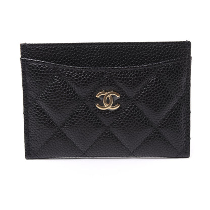 Chanel Caviar Quilted Card Holder Black 10 of 11