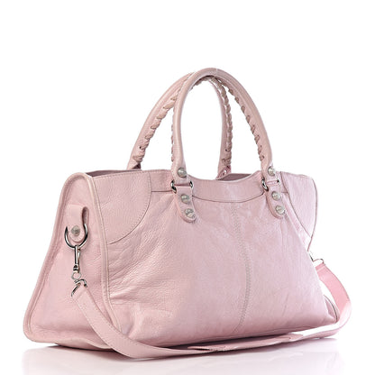 Balenciaga Agneau Giant 12 Silver Hardware Part Time Rose Poudre Rose Petunia 3 of 11