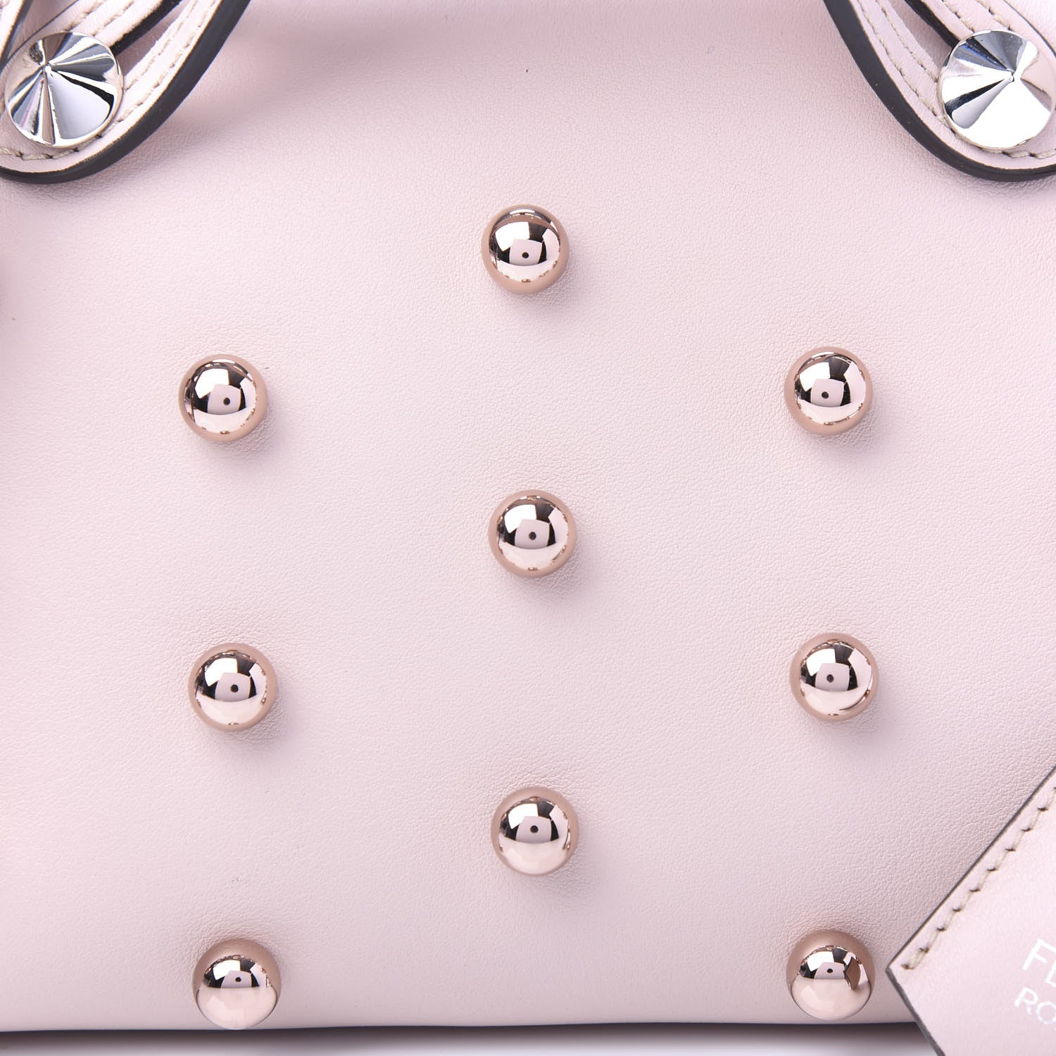 Fendi Vitello Dolce Pearl Mini By The Way Boston Bag Soap 10 of 10