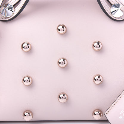 Fendi Vitello Dolce Pearl Mini By The Way Boston Bag Soap 10 of 10