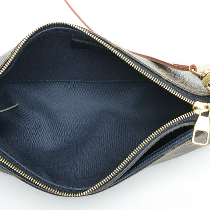 Louis Vuitton Monogram Pallas Clutch Blue Marine 5 of 7