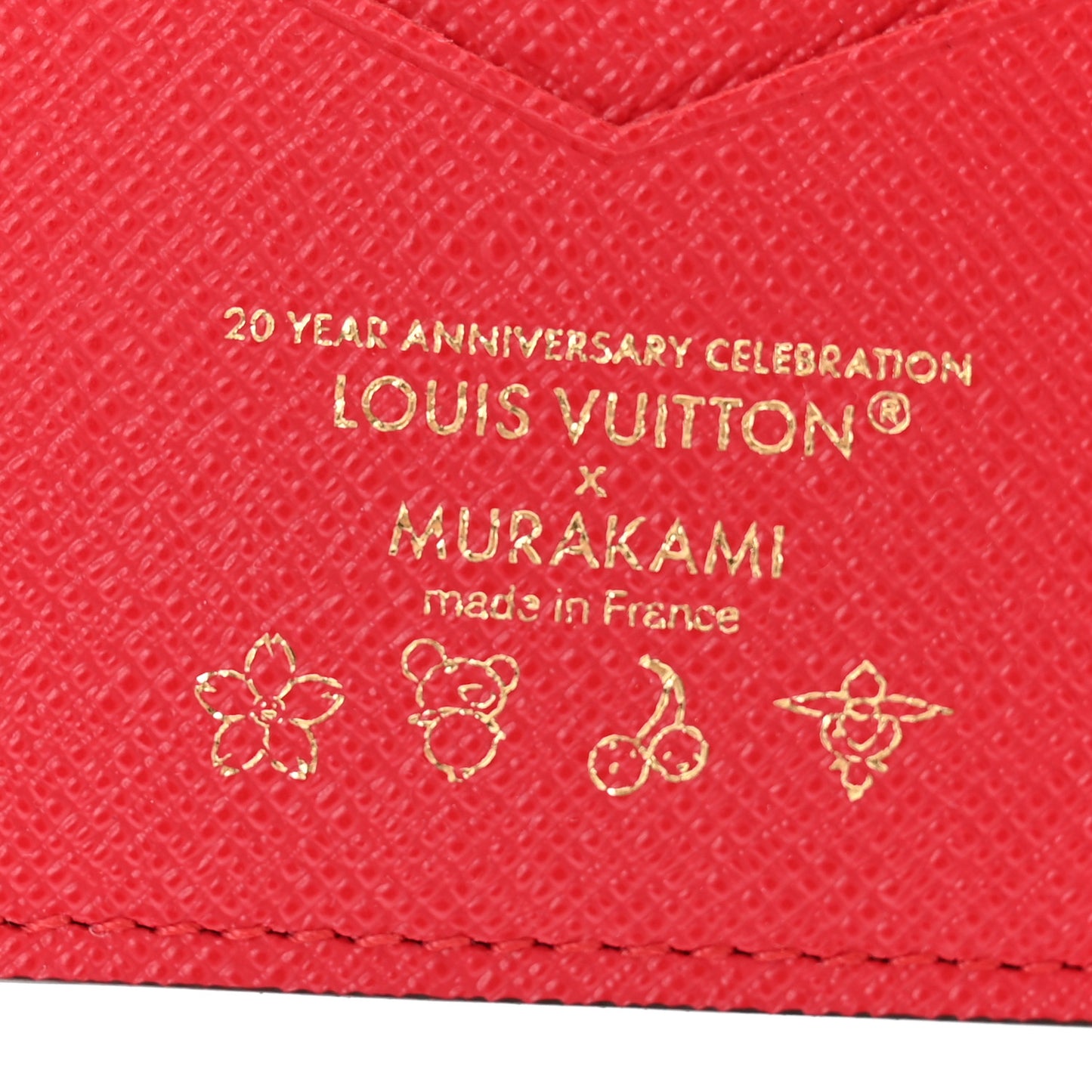 LV X TM Monogram Cerises Passport Cover