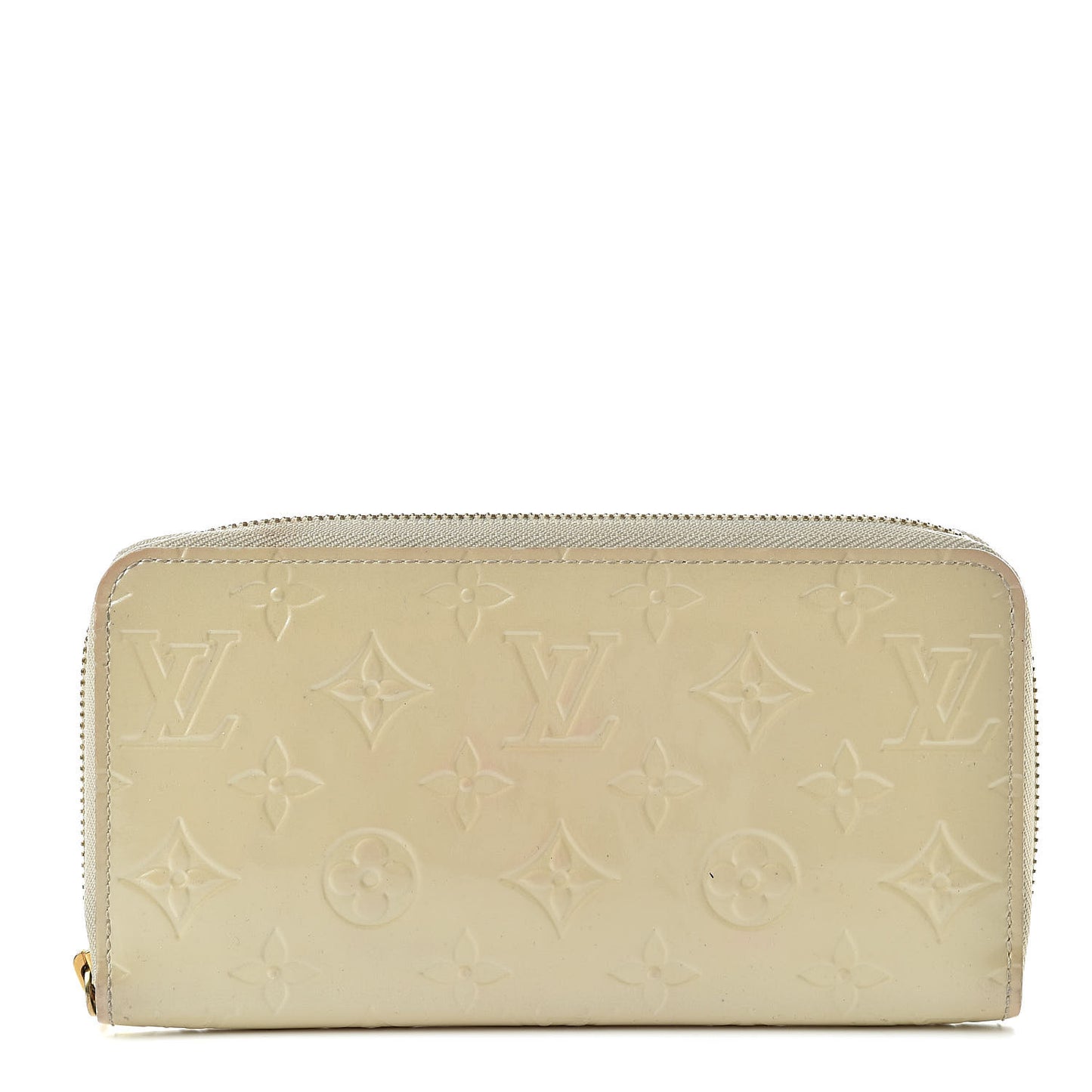 Vernis Zippy Wallet Blanc Corail