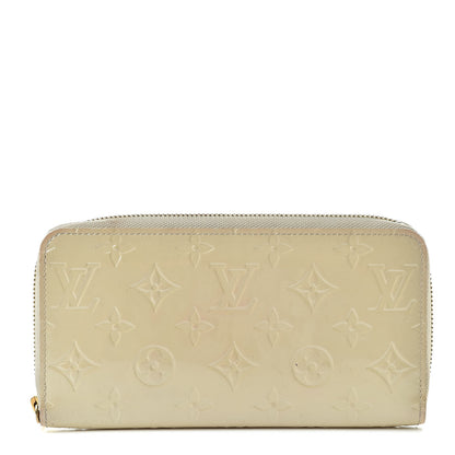 Louis Vuitton Vernis Zippy Wallet Blanc Corail 1 of 13