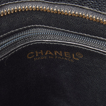 Chanel Caviar Quilted Medallion Tote Black 11 of 11