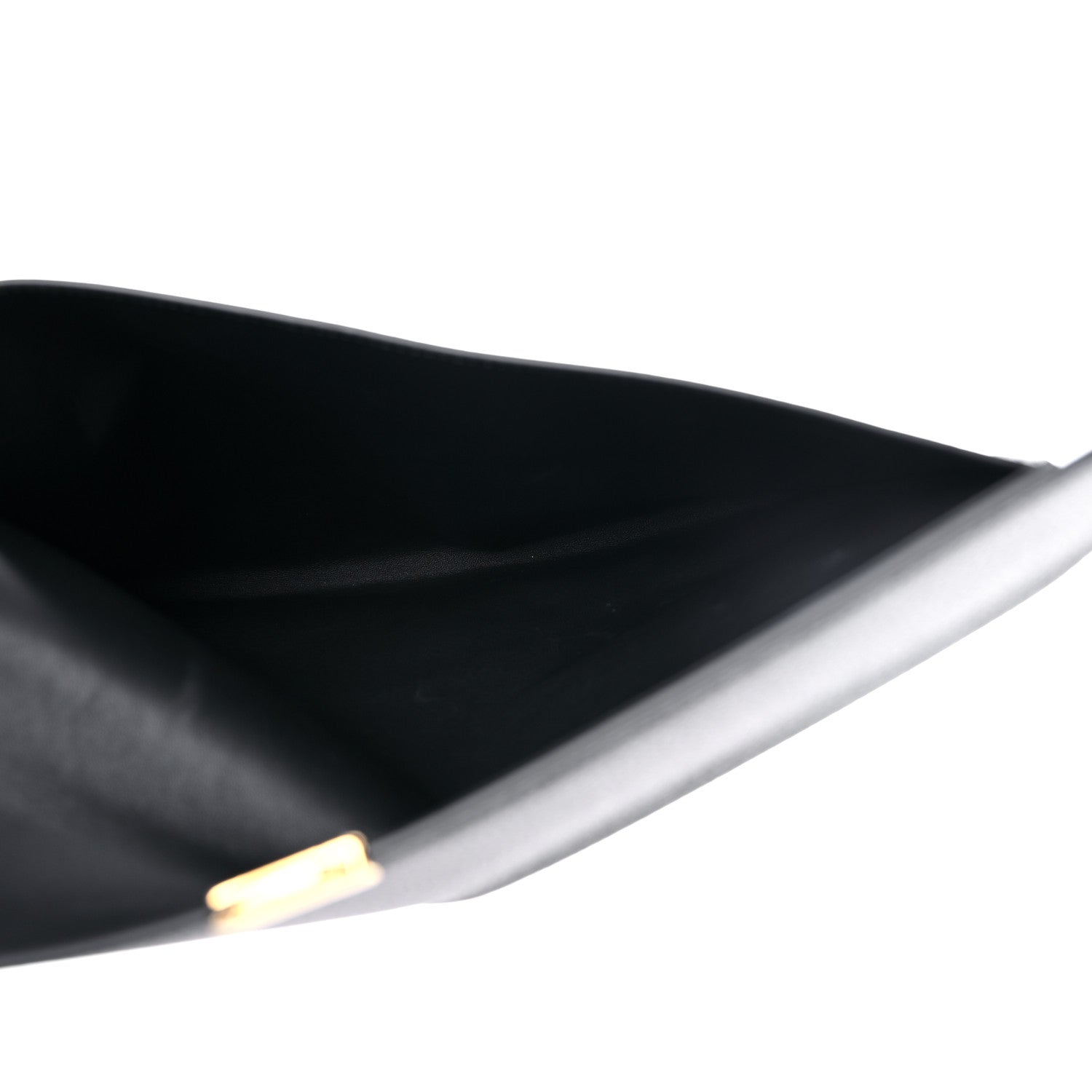 Alexander McQueen Calfskin Skull Envelope Clutch Black 5 of 9