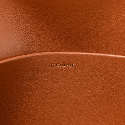 Celine Triomphe Canvas Chain Shoulder Bag Tan 5 of 10