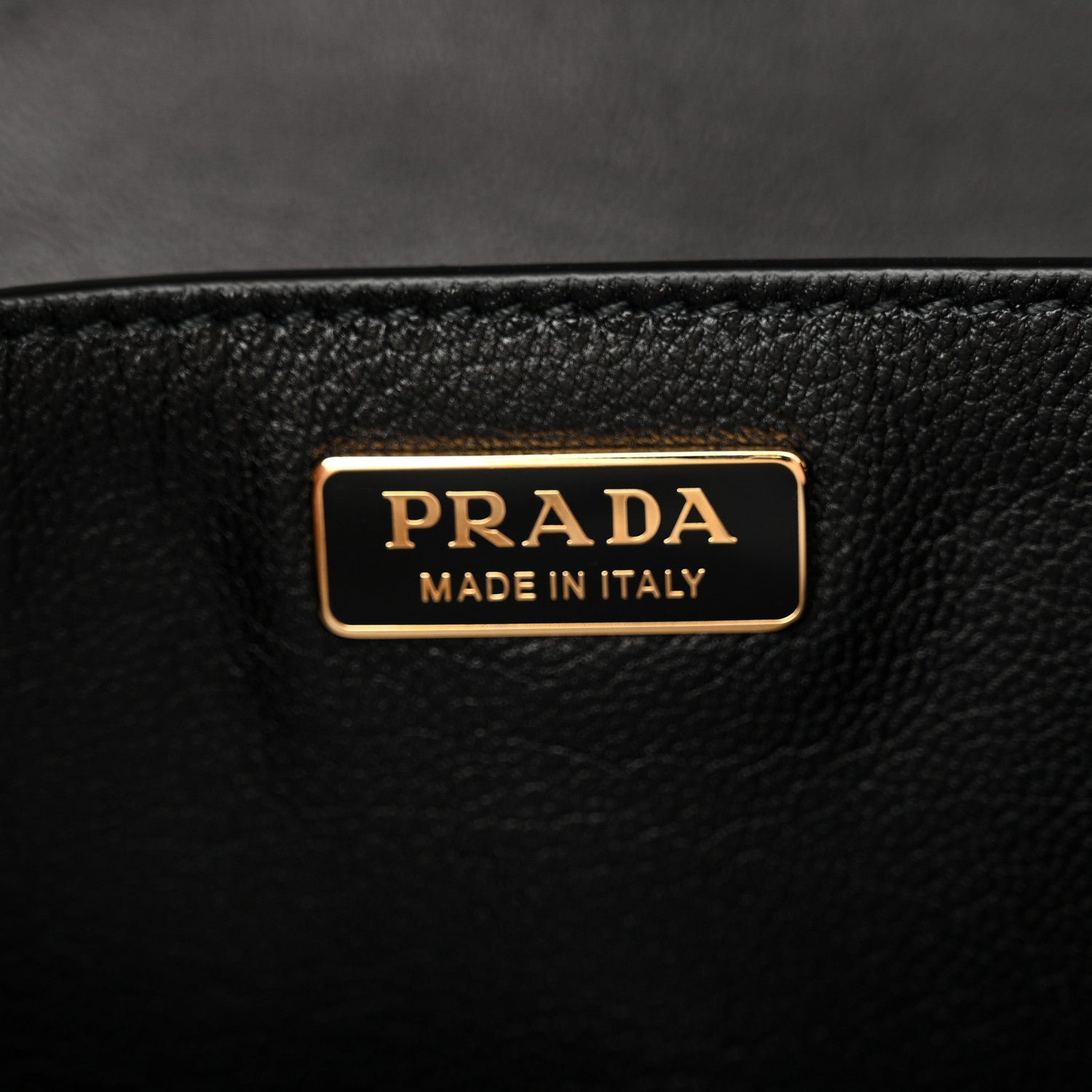 Prada City Calf Saffiano Cahier Bag Talco Black 6 of 12