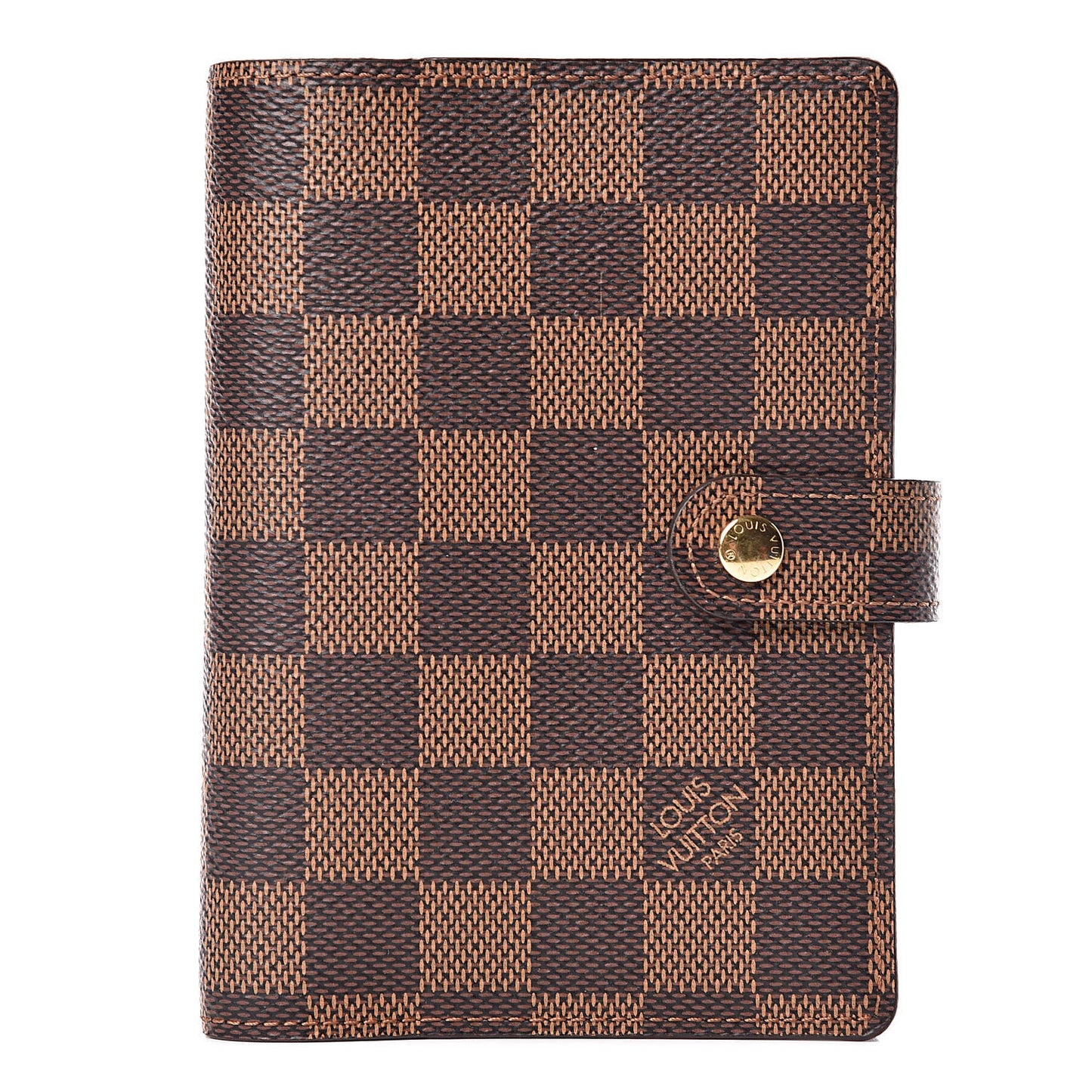 Damier Ebene Small Ring Agenda Cover