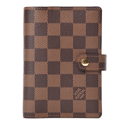 Louis Vuitton Damier Ebene Small Ring Agenda Cover 1 of 7