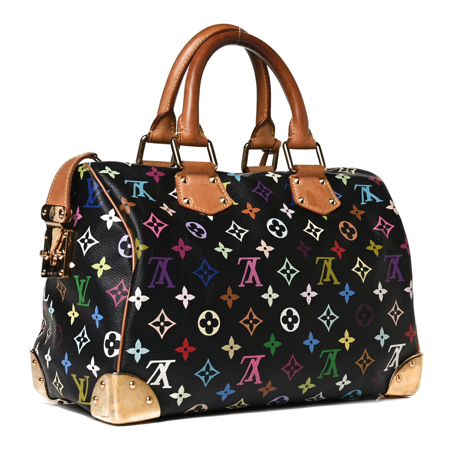 Monogram Multicolor Speedy 30 Black