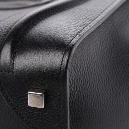 Celine Drummed Calfskin Mini Luggage Black 11 of 11