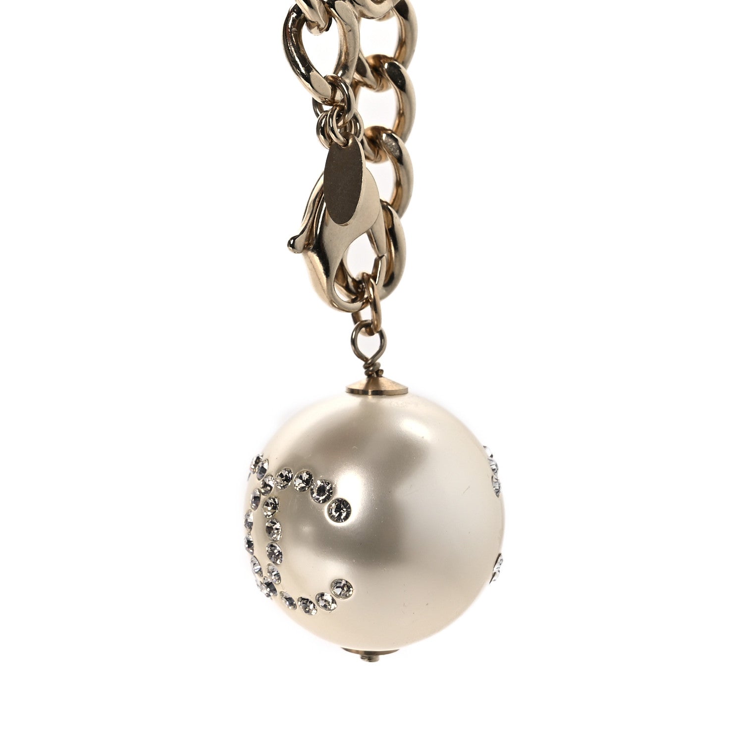 Chanel Pearl CC Chain Belt Gold 3 of 4