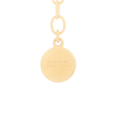 Christian Dior Metal Petit CD Choker Necklace Gold 3 of 4