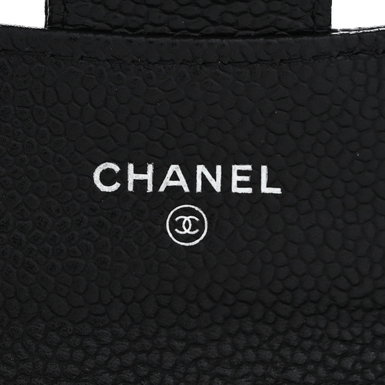 Chanel Caviar Quilted Flap Card Holder Wallet Black 6 of 11