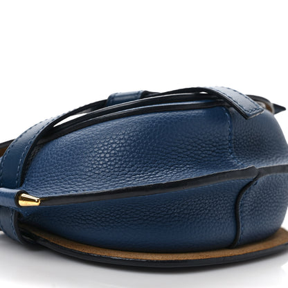 Loewe Grained Calfskin Mini Gate Crossbody Bag Steel Blue 7 of 8