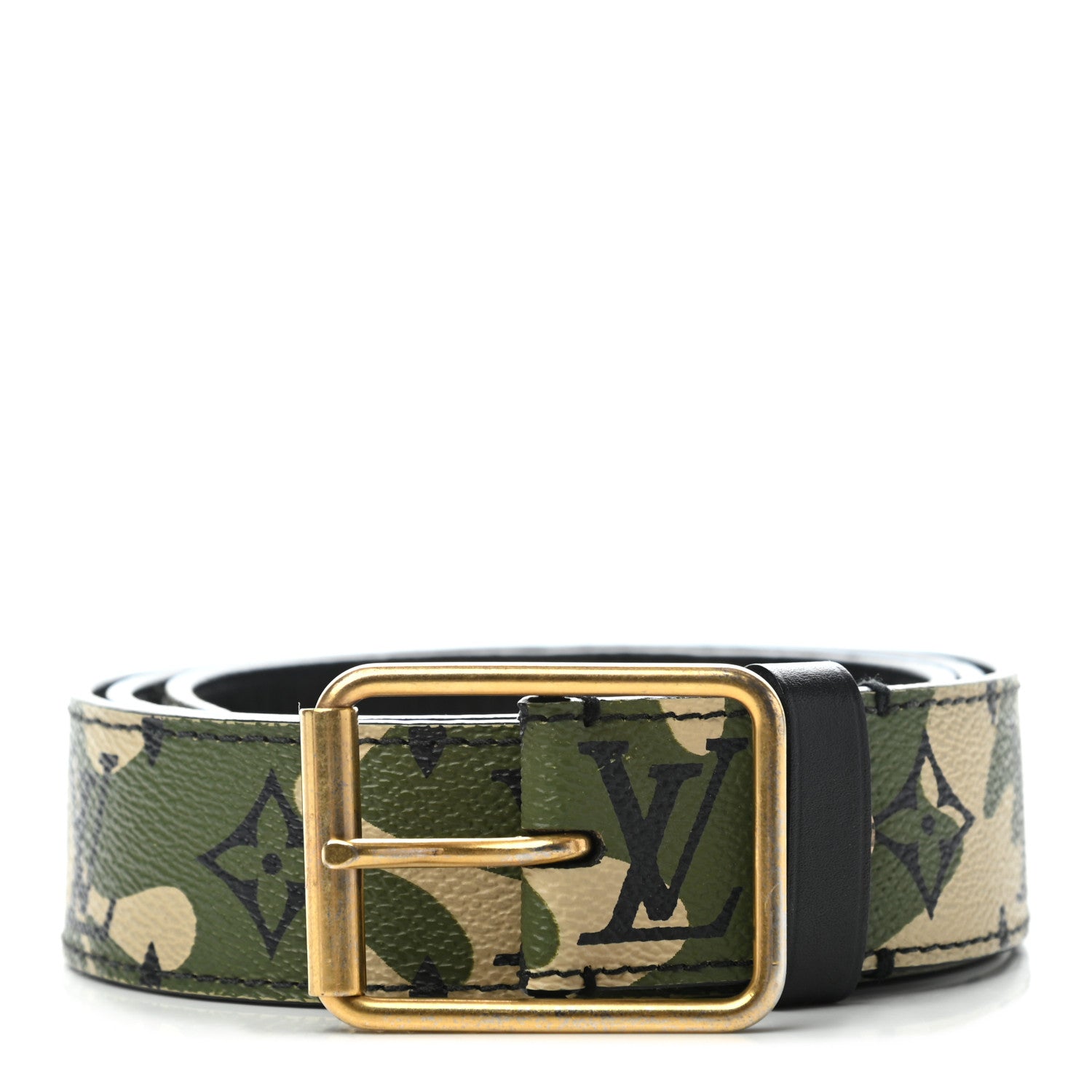 Louis Vuitton Monogramouflage Belt 95 38 1 of 6
