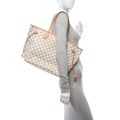 Louis Vuitton Damier Azur Neverfull MM 2 of 11