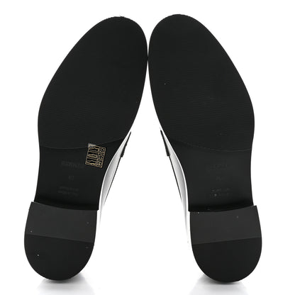Hermes Calfskin Womens Hot Loafer 40 Black 5 of 10