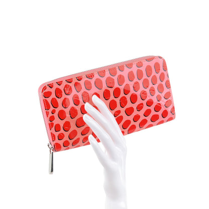 Louis Vuitton Vernis Jungle Dots Zippy Wallet Sugar Pink Poppy 2 of 7