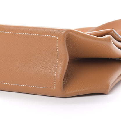 Hermes Taurillon Novillo Opli 28 Toffee Lime 10 of 13