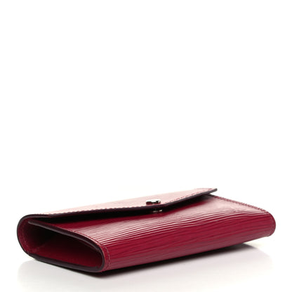 Louis Vuitton Epi Key Pouch Fuchsia 4 of 7