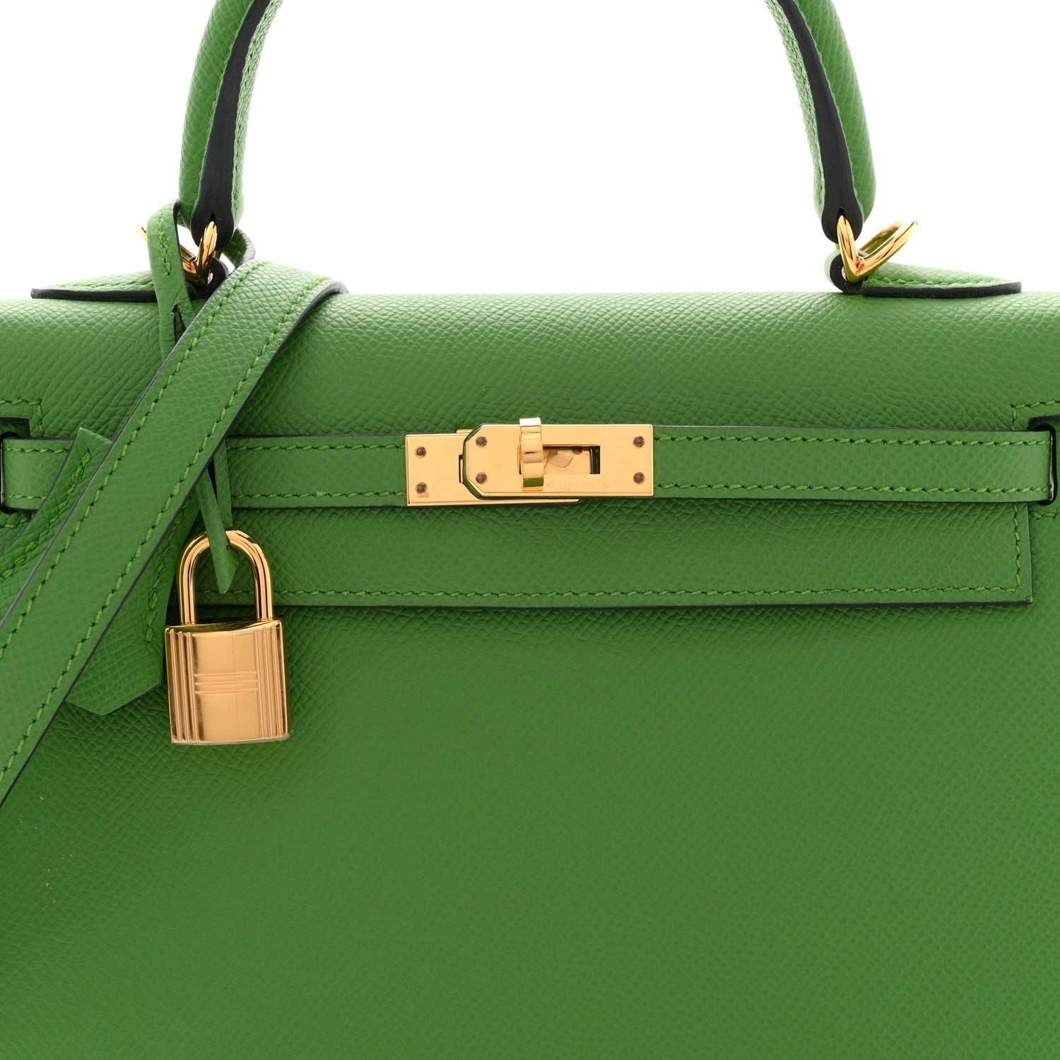 Hermes Epsom Kelly Sellier 25 Vert Yucca 8 of 13
