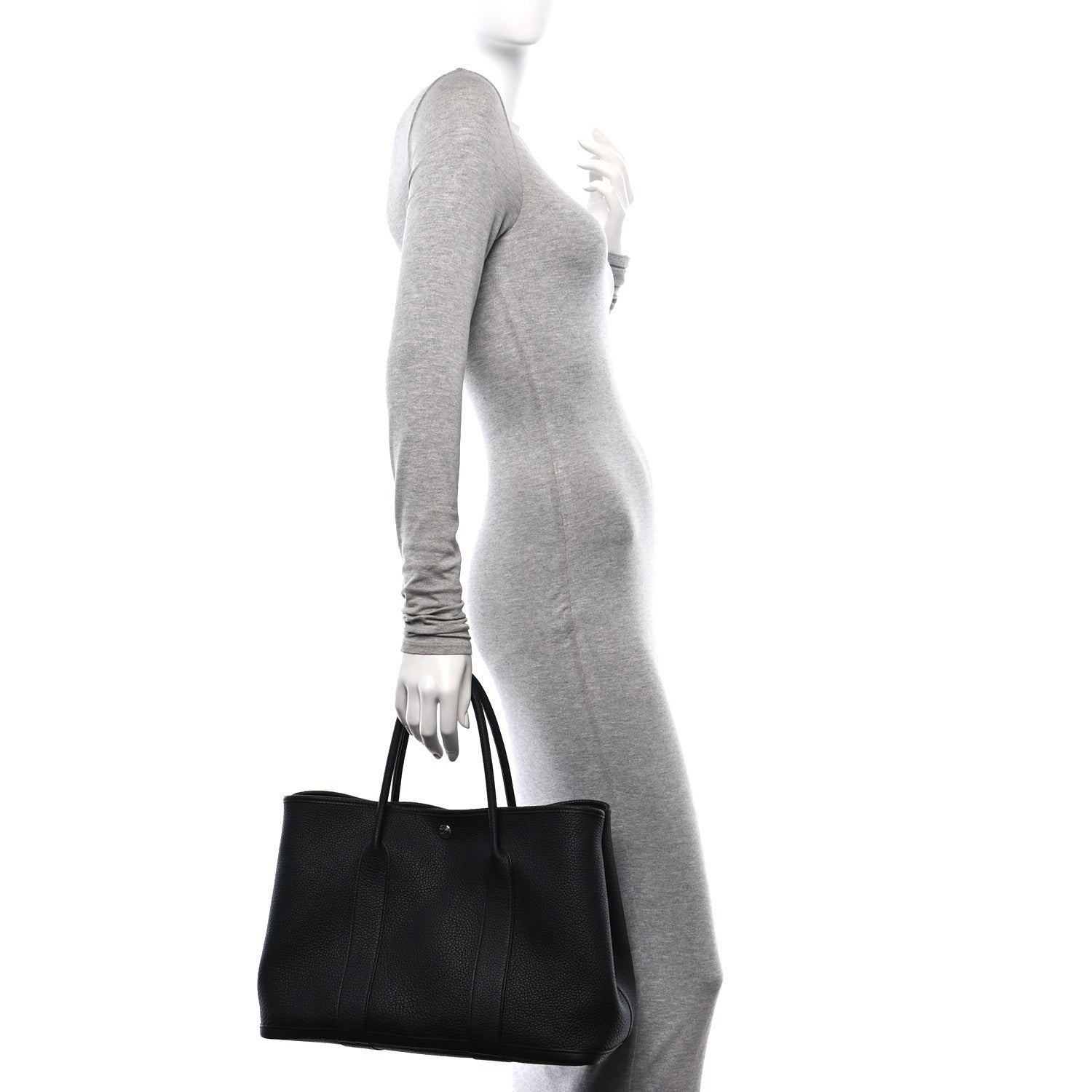 Hermes Negonda Garden Party Tote 36 MM Black 2 of 10
