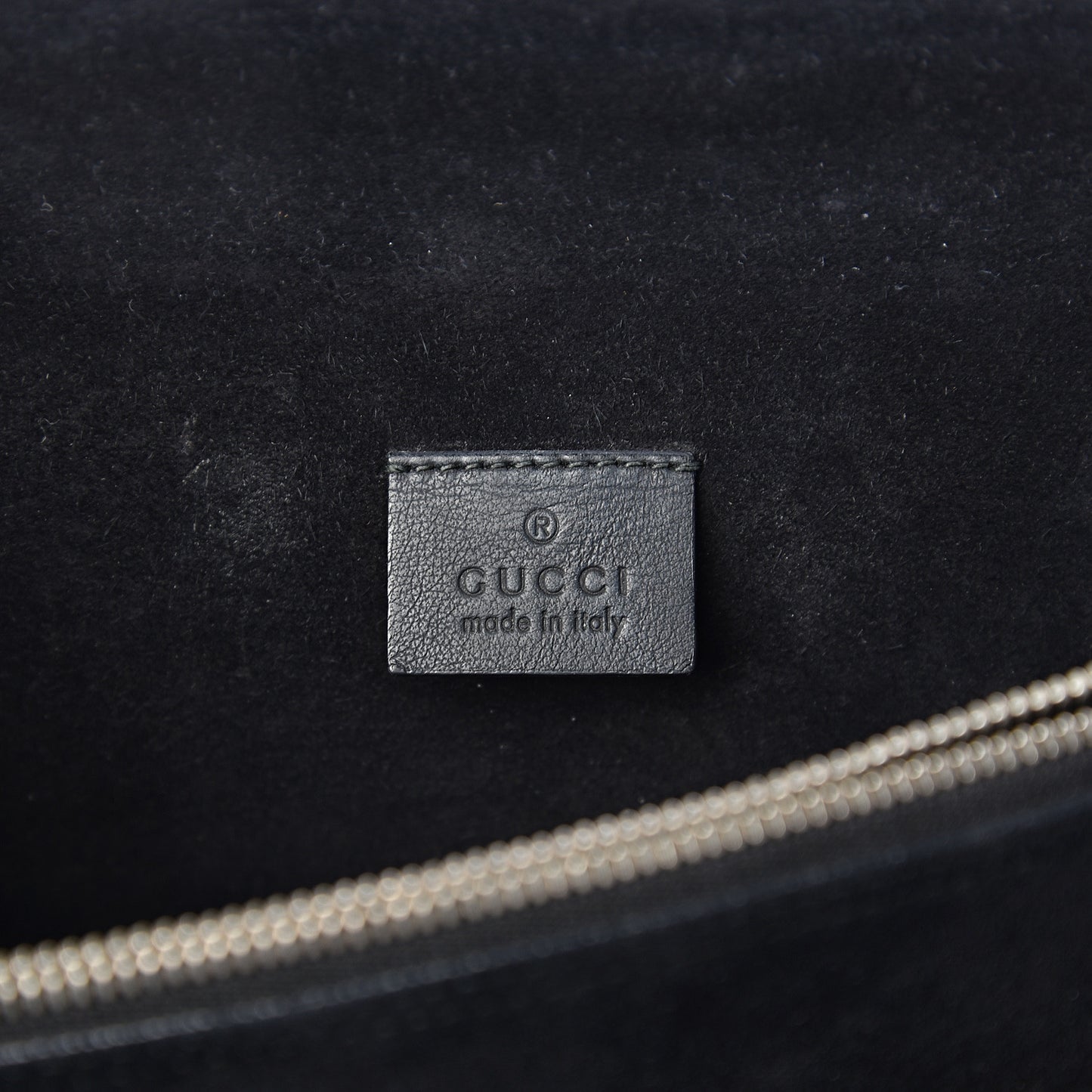 GG Supreme Monogram Medium Dionysus Shoulder Bag Black