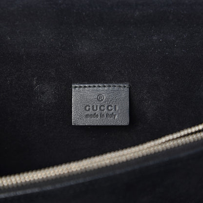 Gucci GG Supreme Monogram Medium Dionysus Shoulder Bag Black 5 of 11