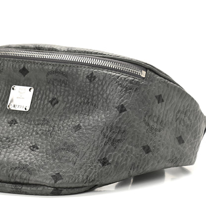 MCM Visetos Stark Belt Bag Grey 10 of 10