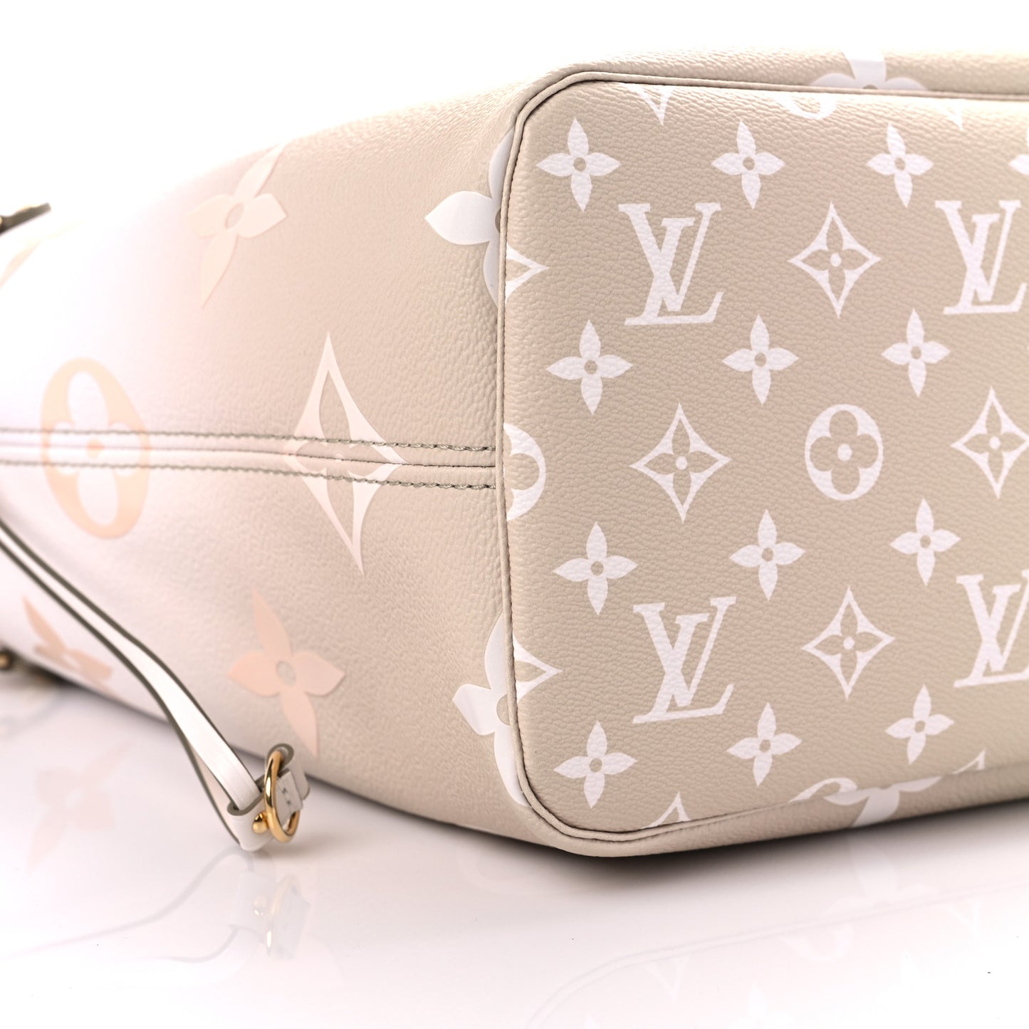 Monogram Giant Spring In The City Neverfull MM Sunset Kaki