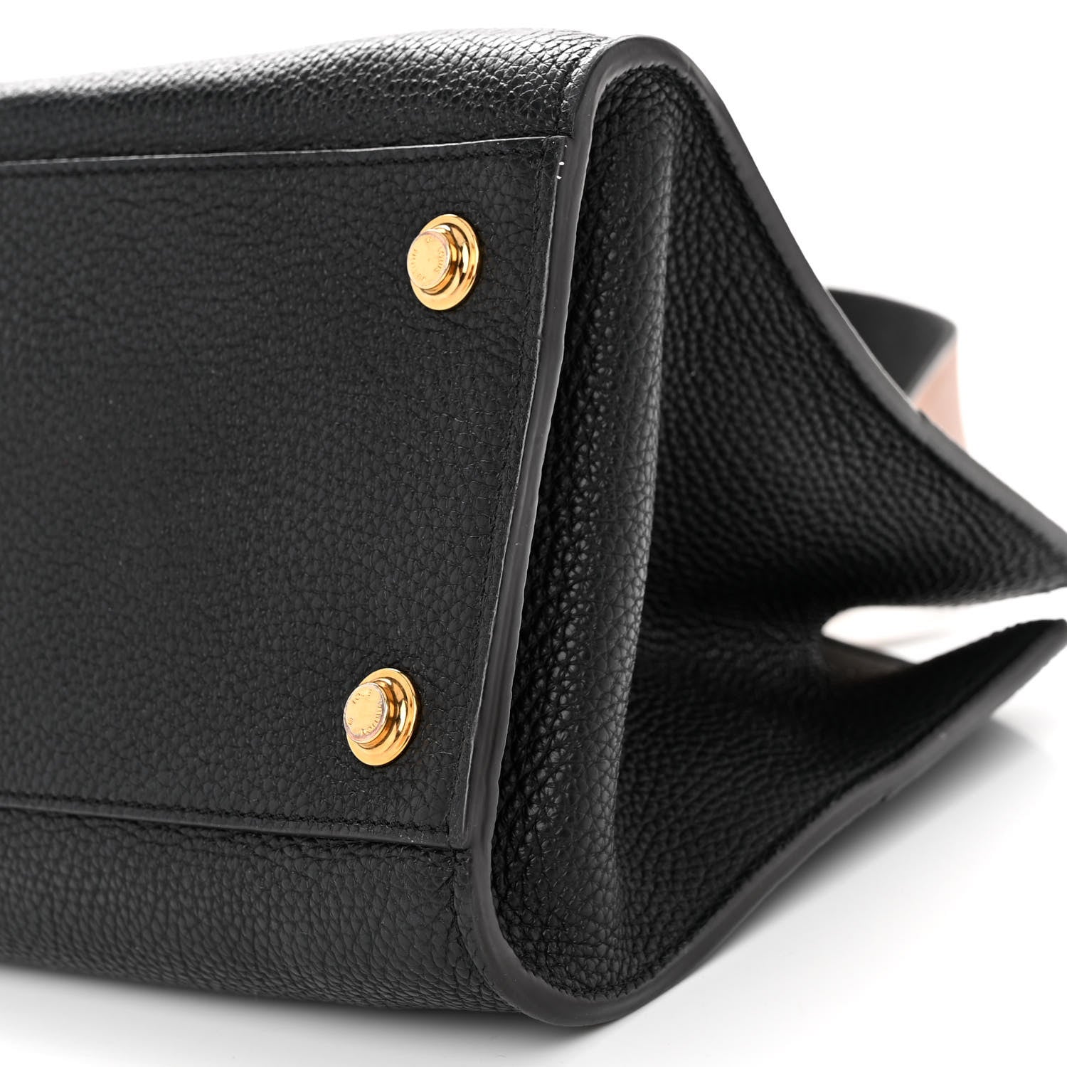 Louis Vuitton Calfskin City Steamer EW Black Gold 9 of 11