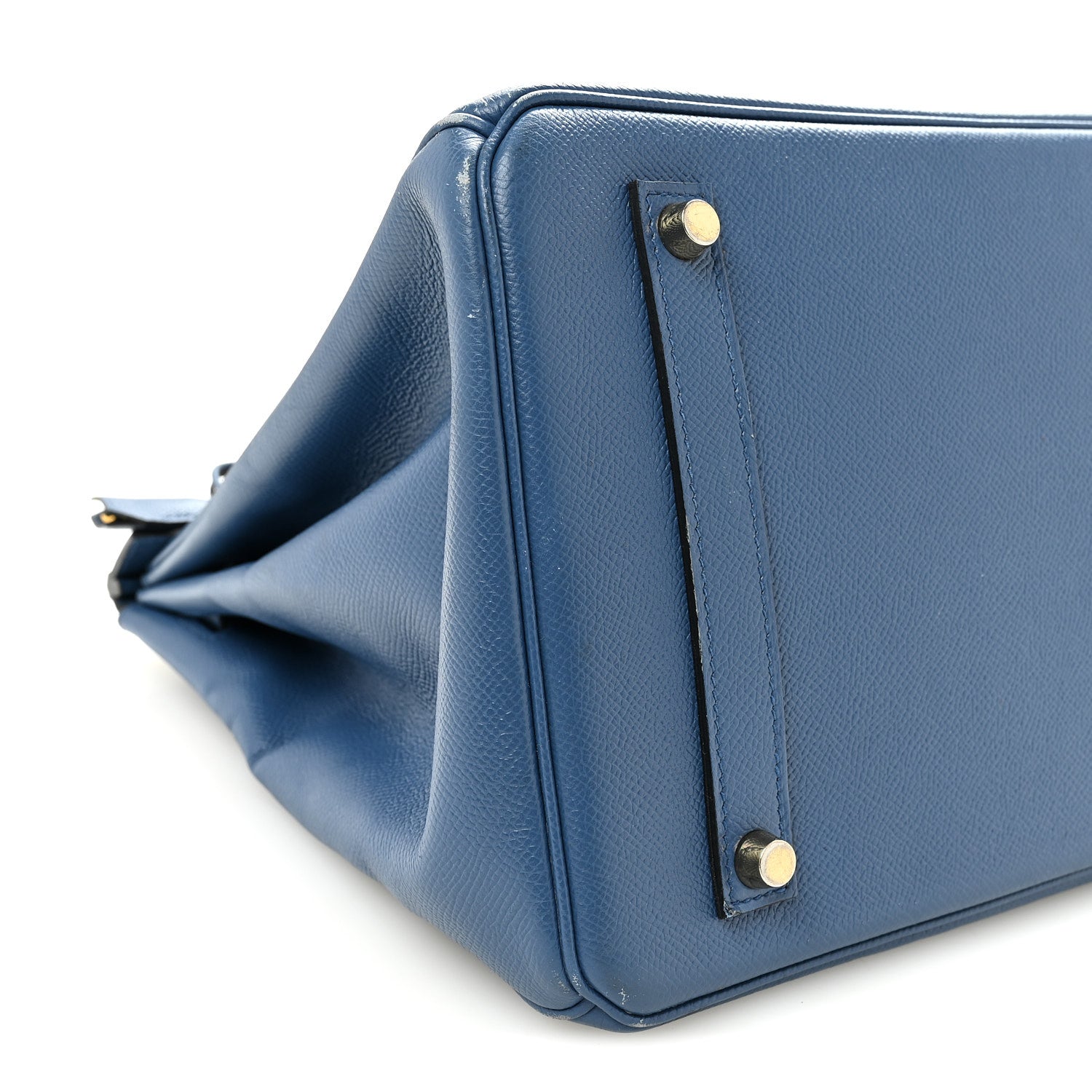 Hermes Epsom Birkin 35 Bleu Agate 9 of 10