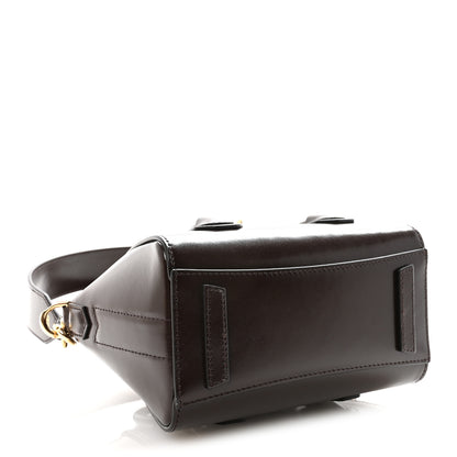 Givenchy Box Calfskin Toy Lock Antigona Shoulder Bag Ebony Brown 4 of 9