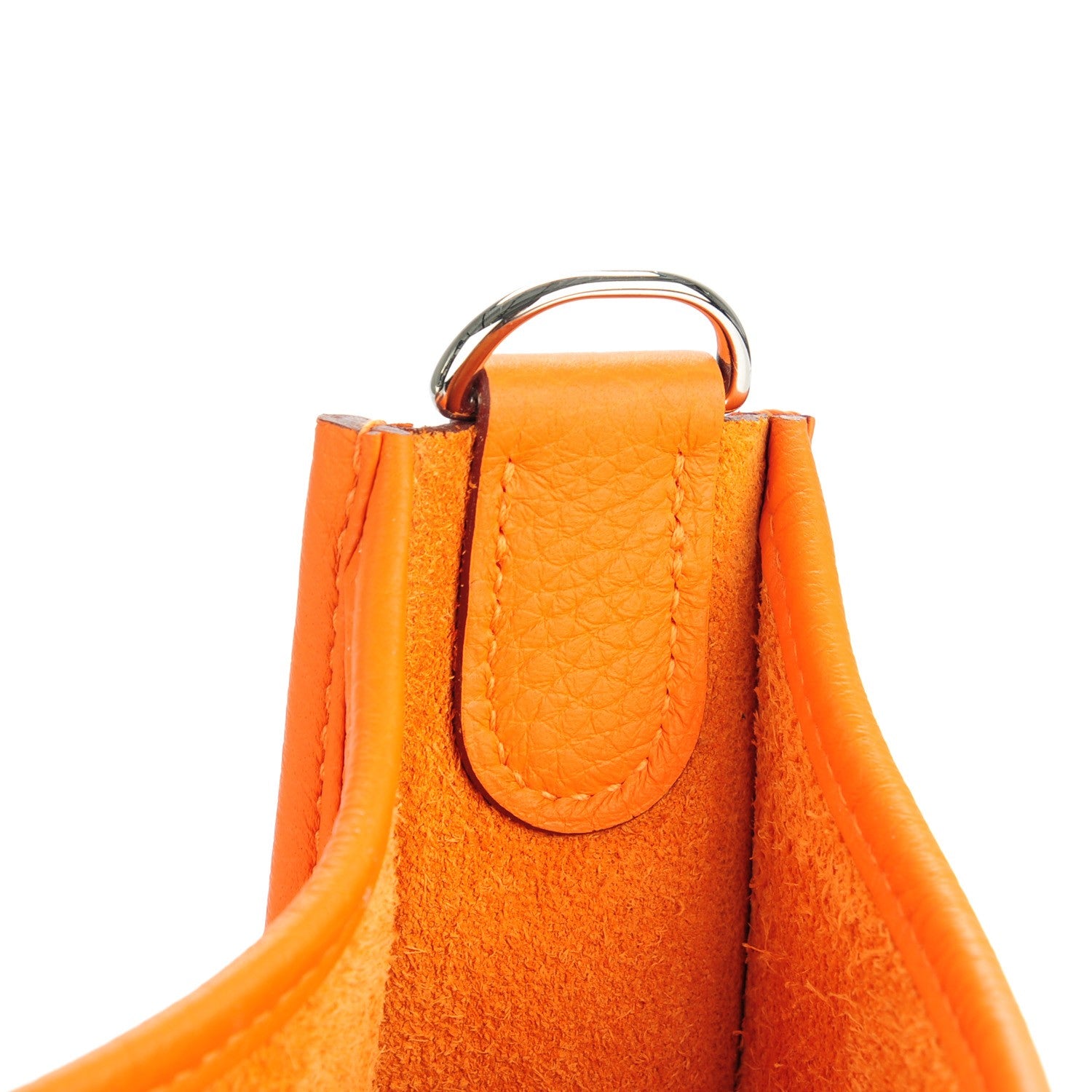 Hermes Togo Evelyne III PM Orange 10 of 12