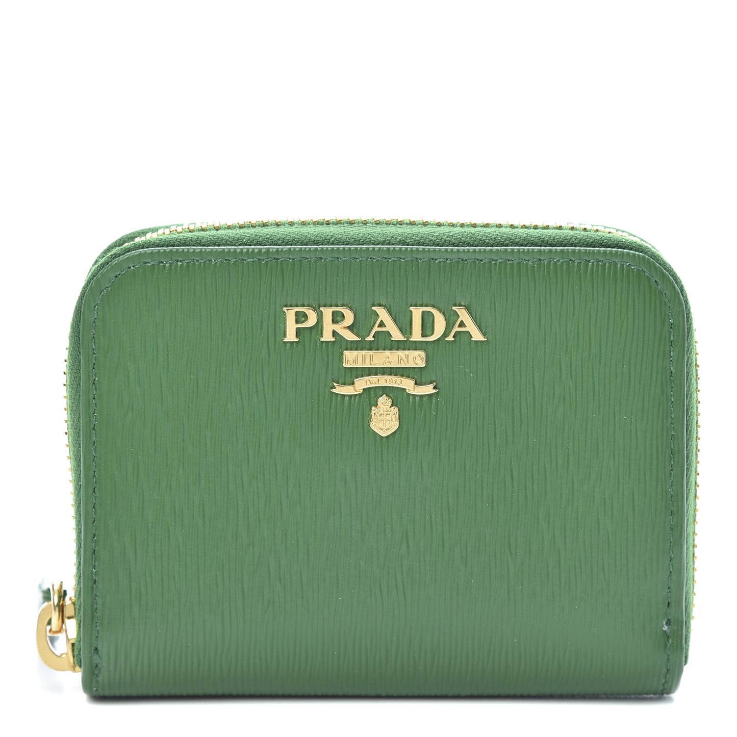 Vitello Move Metal Coin Purse Verde