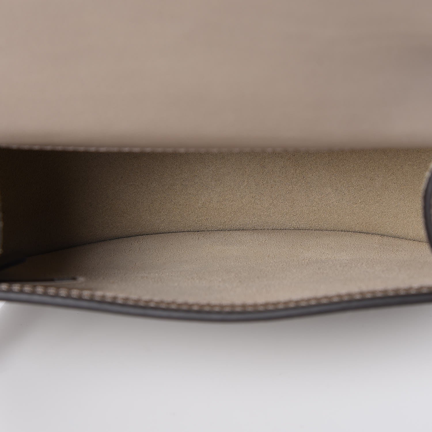 Chloe Calfskin Suede Small Nile Bracelet Bag Motty Grey 5 of 6