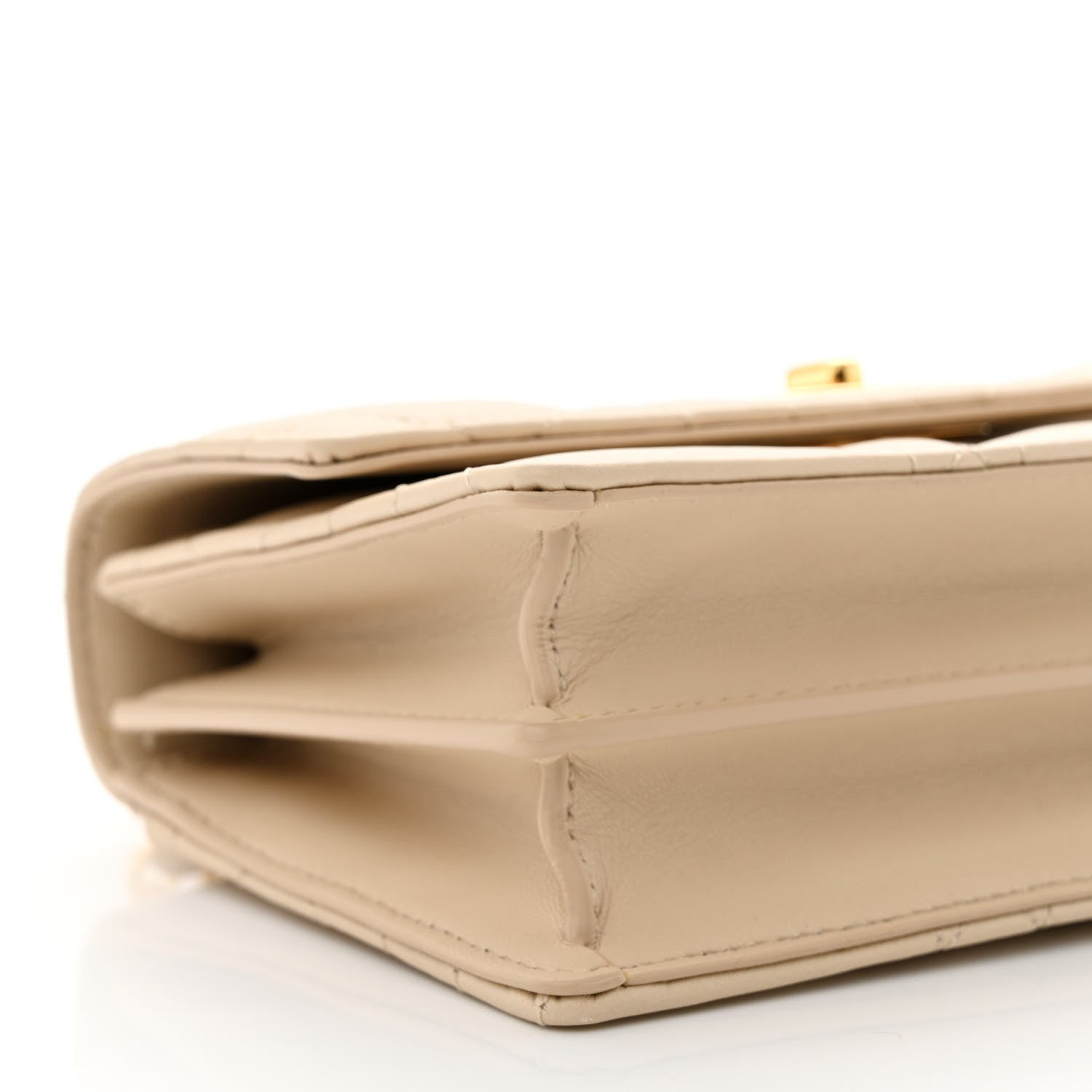 Christian Dior Lambskin Cannage Mini Miss Caro Bag Beige 13 of 15