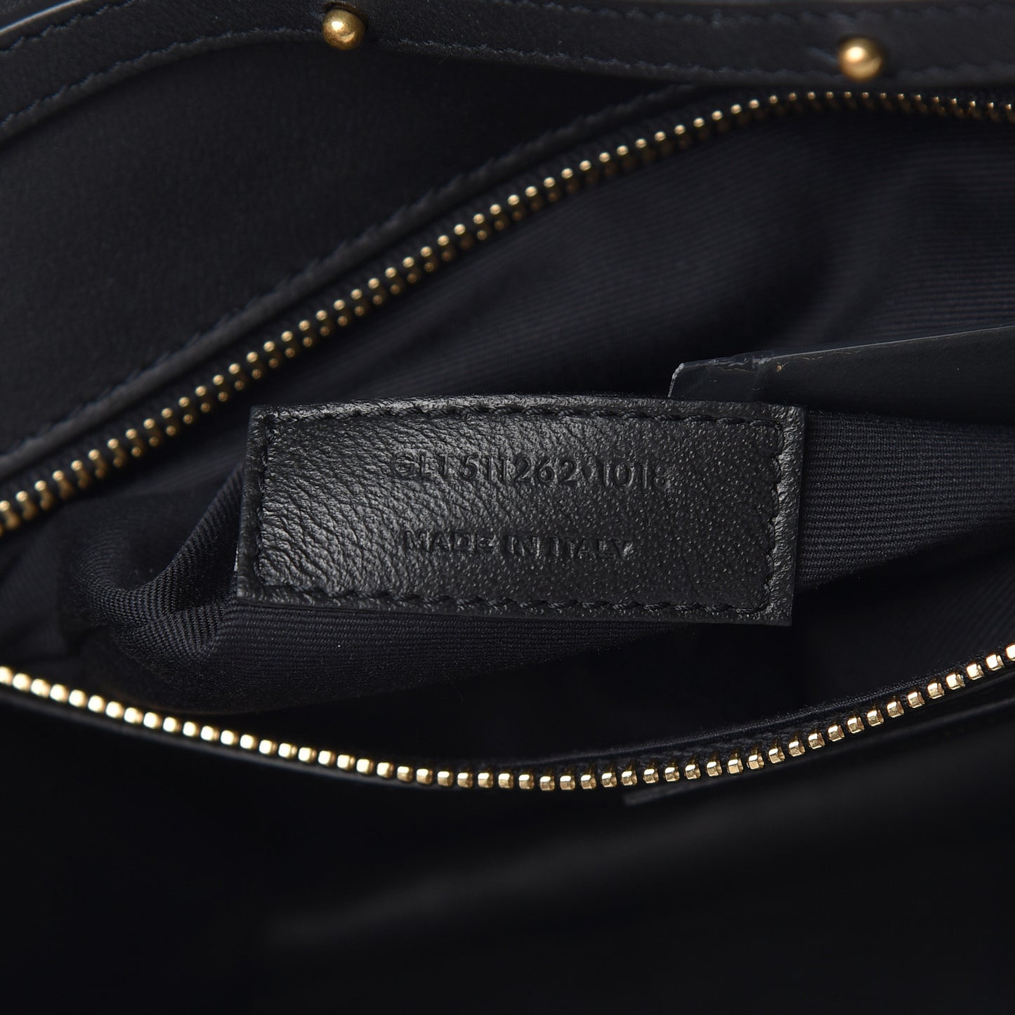 Suede Calfskin Monogram Le Sept Chain Bag Black