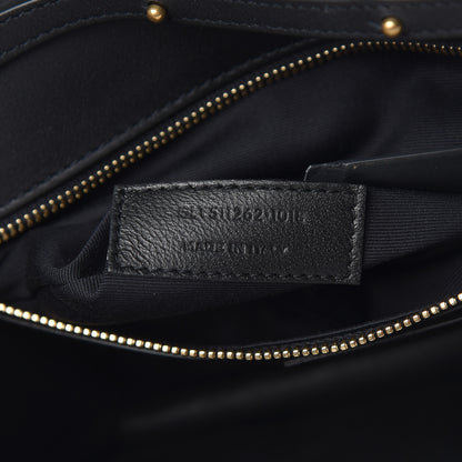 Saint Laurent Suede Calfskin Monogram Le Sept Chain Bag Black 9 of 11