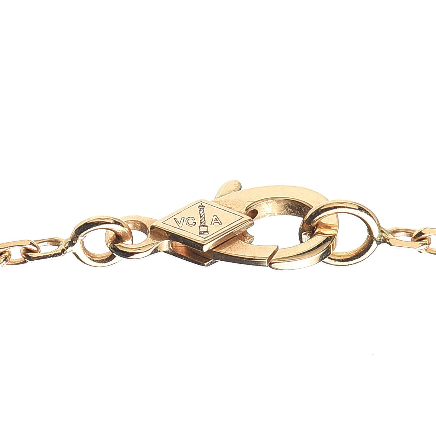 18K Yellow Gold Diamond Small Frivole Pendant Necklace