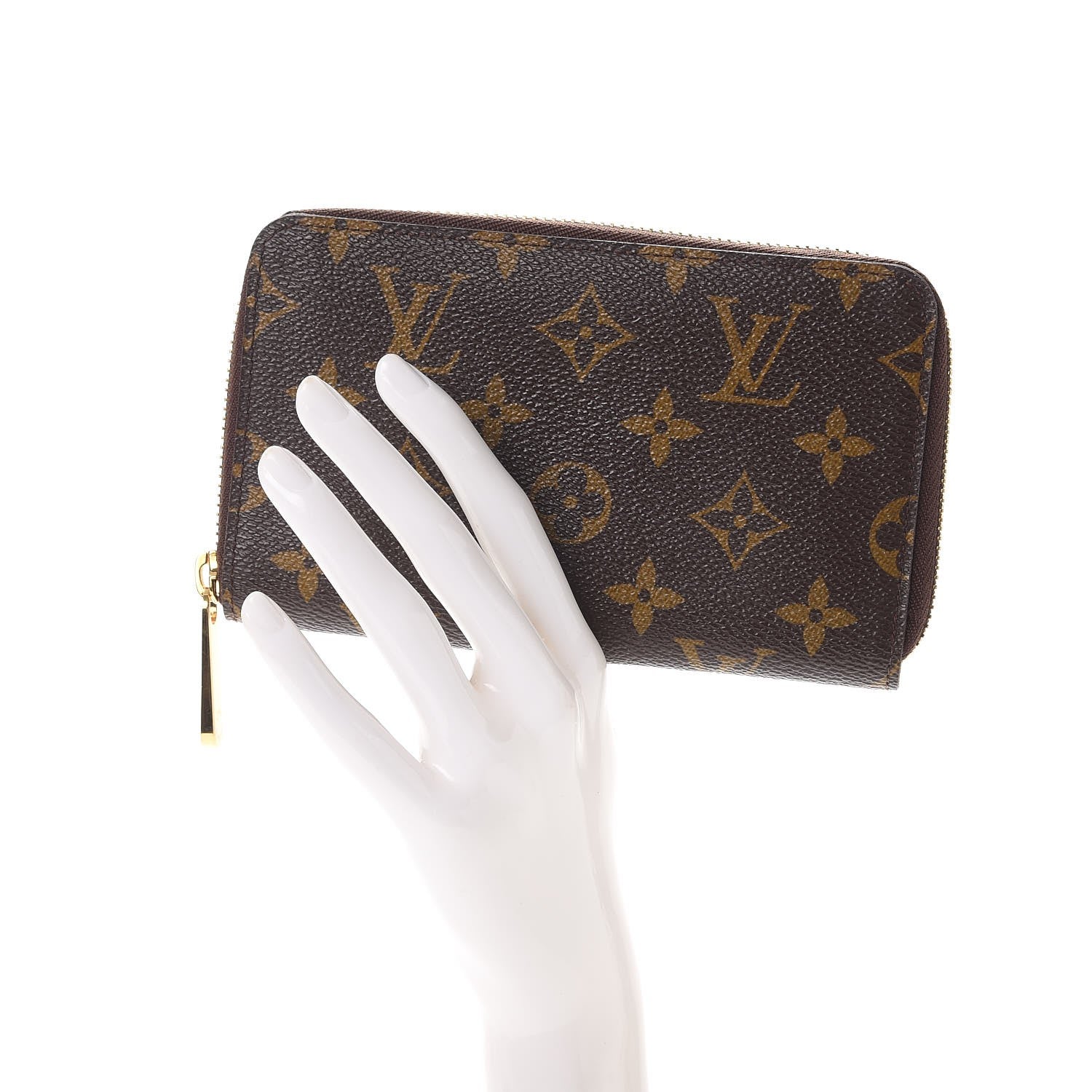 Louis Vuitton Monogram Zippy Compact Wallet 2 of 8