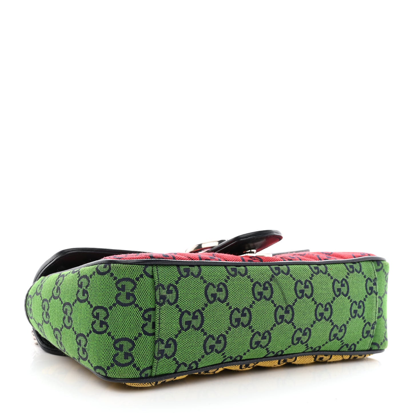 Monogram Multicolor Matelasse Diagonal Small GG Marmont Shoulder Bag Pink Blue Red Yellow Green