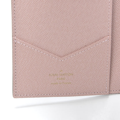 Louis Vuitton Monogram 2020 Christmas Animation Big Wheel Passport Cover Rose Ballerine 7 of 9