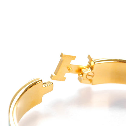 Hermes Enamel Narrow Clic Clac H Bracelet PM Emeraude 4 of 5