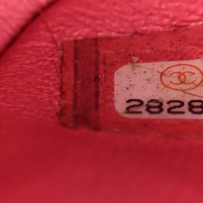 Chanel Caviar Quilted Medium Double Flap Pink 7 of 17