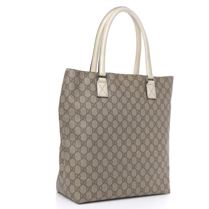 Gucci GG Plus Monogram Small Vertical Tote Off White 3 of 16