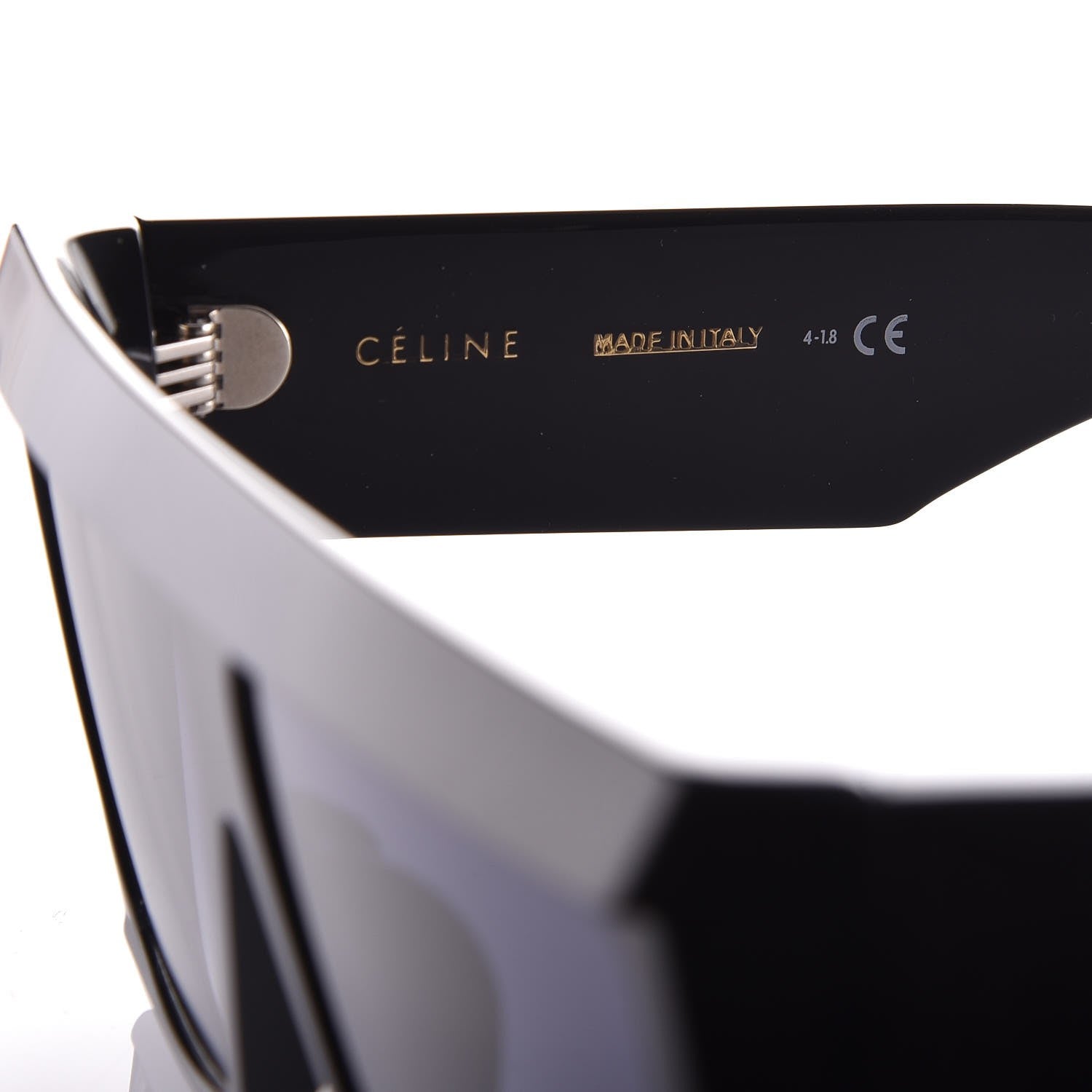 Celine Flat Top Sunglasses CL 40030F Black 6 of 7